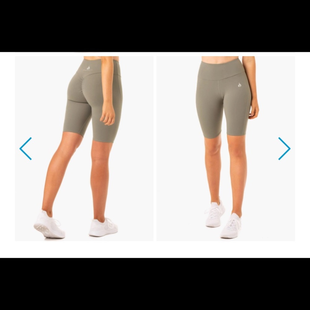 RYDERWEAR SCRUNCH BUM BIKE SHORTS